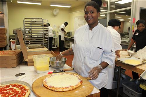 Infiniti Phillips overcame the trauma of the foster care system and plans to become a business owner. 